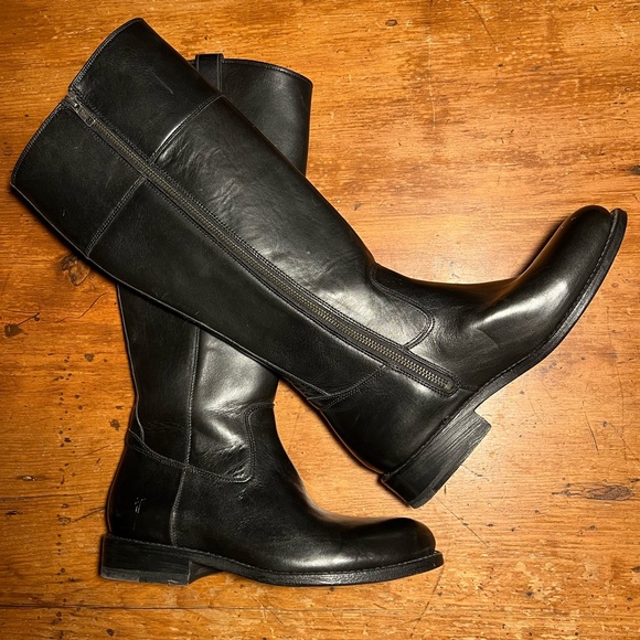 Frye Shoes - FRYE JAYDEN BUTTON TALL BOOTS